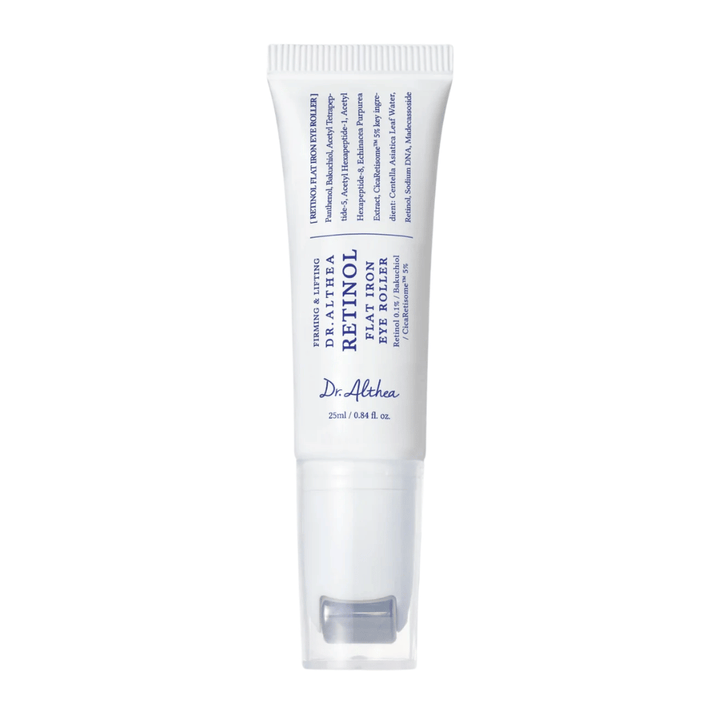 Dr. Althea Retinol Flat Iron Eye Roller – Augenserum mit Retinol und Roller-Applikator, der Falten, dunkle Ringe und müde Haut reduziert.