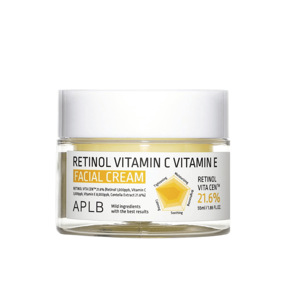 APLB Retinol Vitamin C Vitamin E Facial Cream 55 ml Produktbild vor weißem Hintergrund