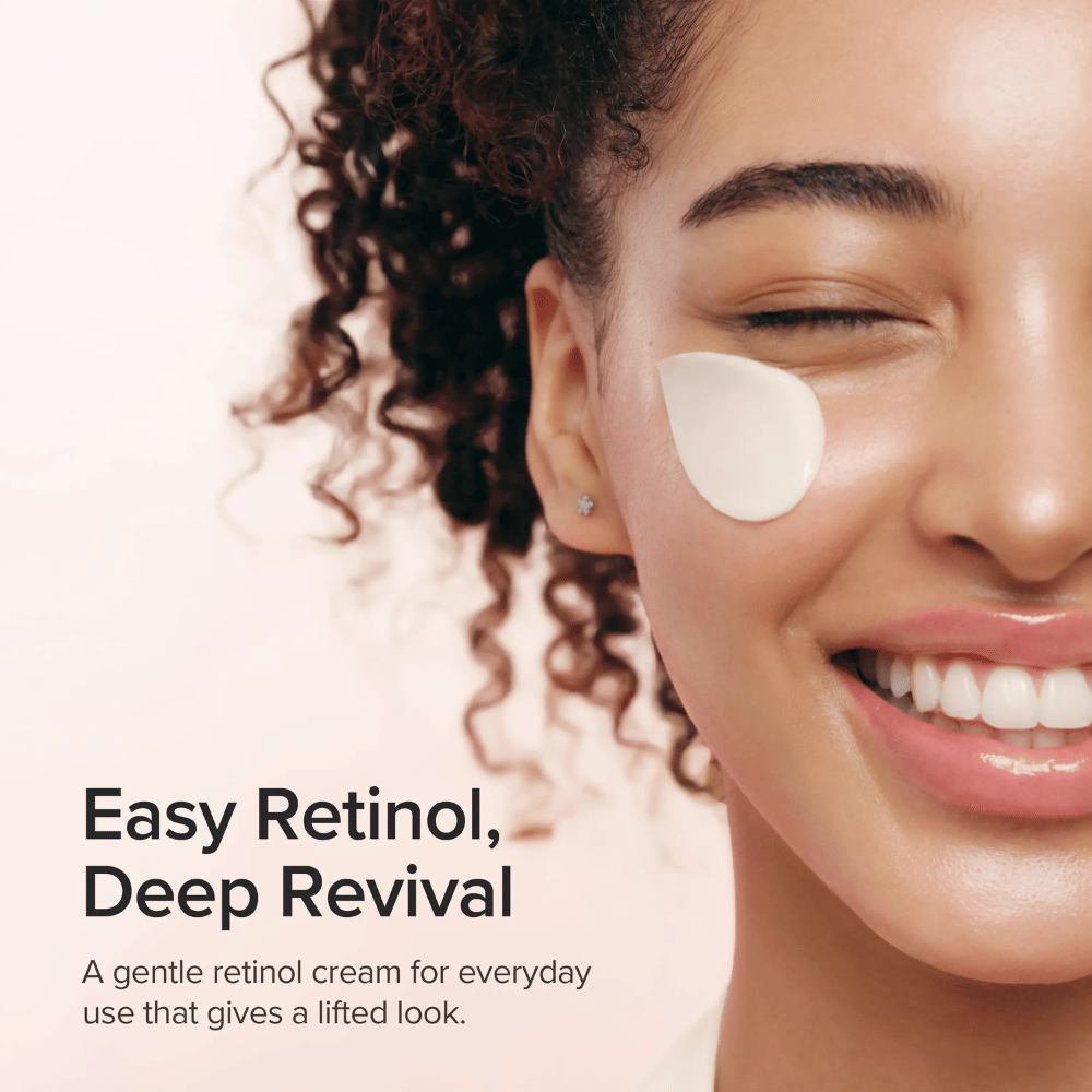 Bild – Lifestyle / Ergebnis
Beauty of Joseon Revive Firming Moisturizer die für straffere Haut sorgt, feine Linien reduziert und ein ebenmäßigeres und jugendlicheres Erscheinungsbild verleiht.