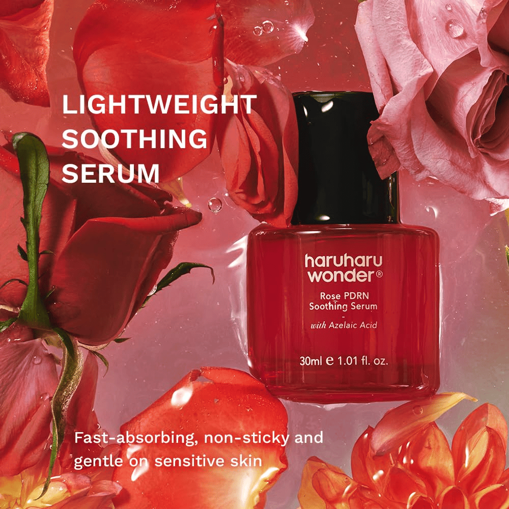 Haruharu Wonder Rose PDRN Soothing Serum – leichtes und beruhigendes Serum für empfindliche Haut