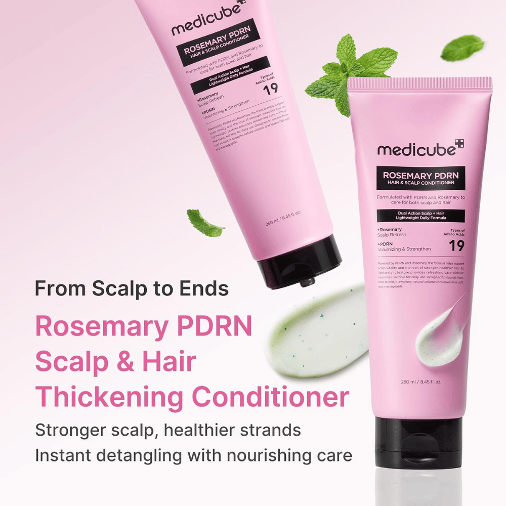 Medicube Rosemary PDRN Hair & Scalp Conditioner 250 ml mit Rosmarin, PDRN und Aminosäuren für stärkeres und gesünderes Haar