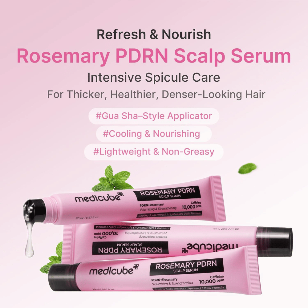 Medicube Rosemary PDRN Scalp Serum – intensive Pflege für die Kopfhaut und volleres Haar