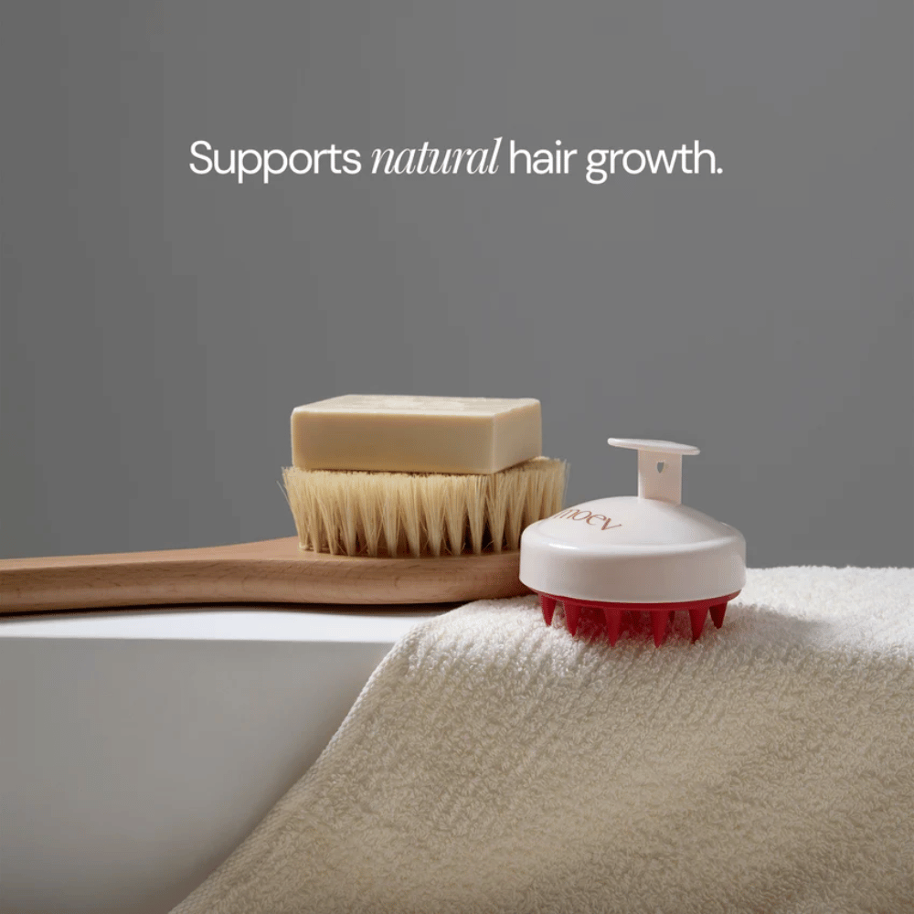 Scalp Massage Brush – Kopfhautbürste für entspannende Massage und verringerte Spannung