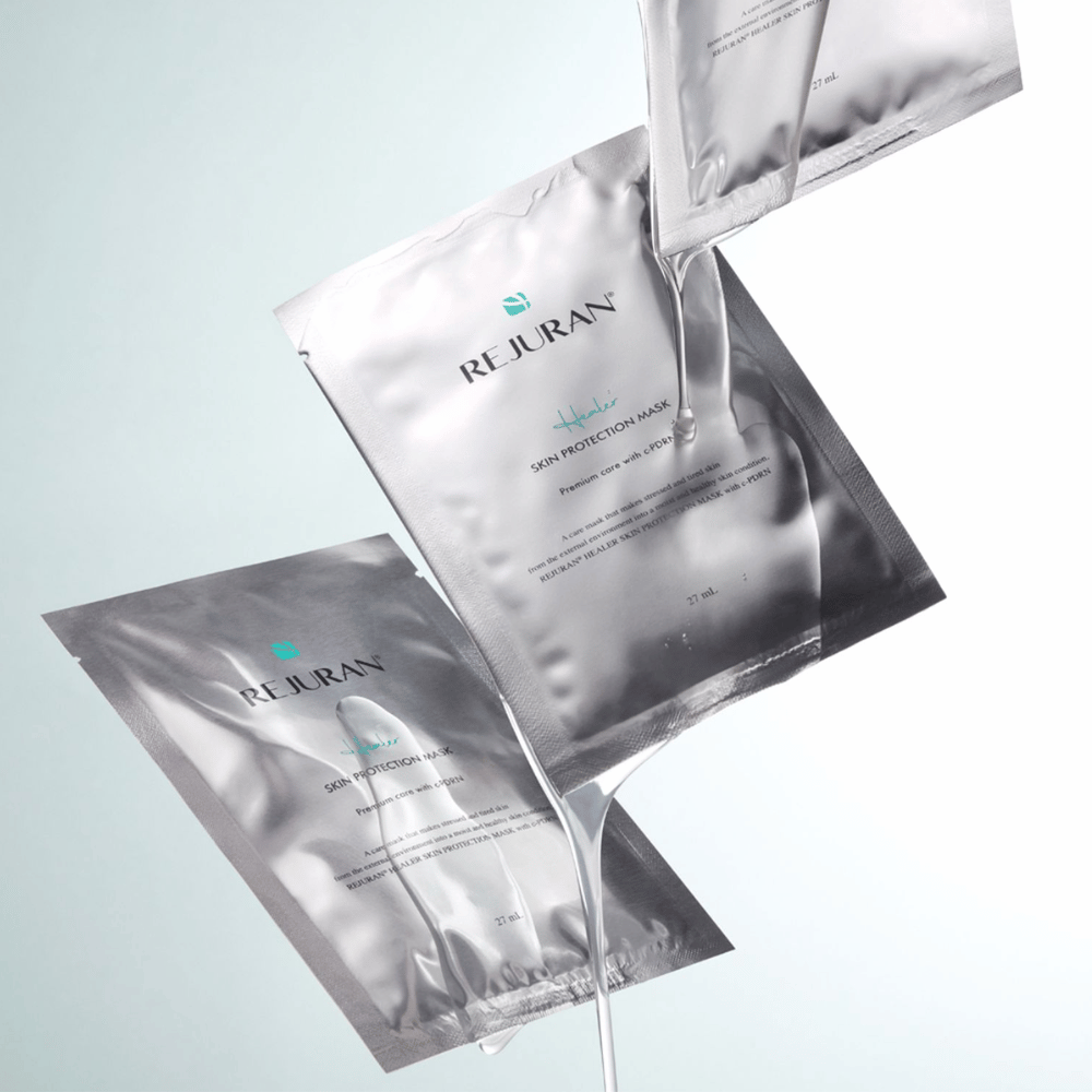 REJURAN Skin Protection Mask – koreanische Sheet-Masks mit C-PDRN und feuchtigkeitsspendendem Serum.