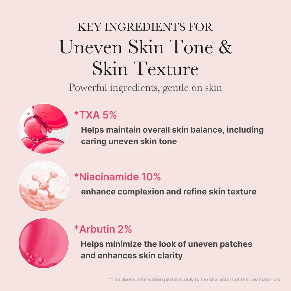 2. Medicube TXA Niacinamide 15 Serum – mit 5 % Tranexamsäure, 10 % Niacinamid und 2 % Arbutin gegen ungleichmäßigen Hautton und Pigmentflecken