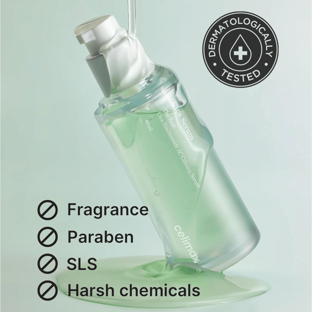 Celimax The Real Cica Niacinamide AC Calming Serum dermatologisch getestet und parfümfrei