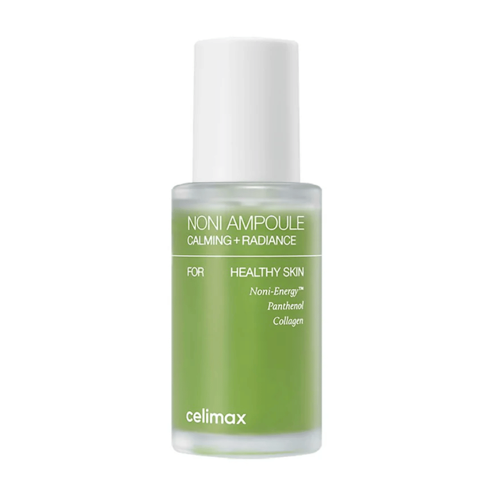 Celimax The Real Noni Ampoule ist eine Ampulle mit beruhigender und strahlender Wirkung für eine gesunde Haut. Enthält Noni-Energy™, Panthenol und Kollagen, um die Haut mit Feuchtigkeit zu versorgen und die Elastizität zu verbessern. Perfekt für die tägliche Anwendung für einen frischen und strahlenden Teint!