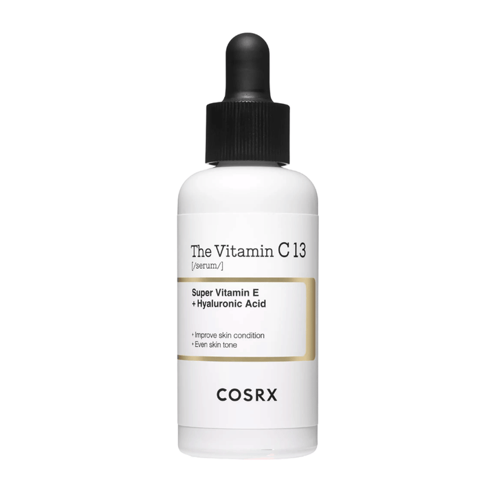 COSRX The Vitamin C 13 Serum 20 ml, Vitamin-C-Serum mit Vitamin E und Hyaluronsäure für Strahlkraft, gleichmäßigen Hautton und verbesserte Hautqualität.