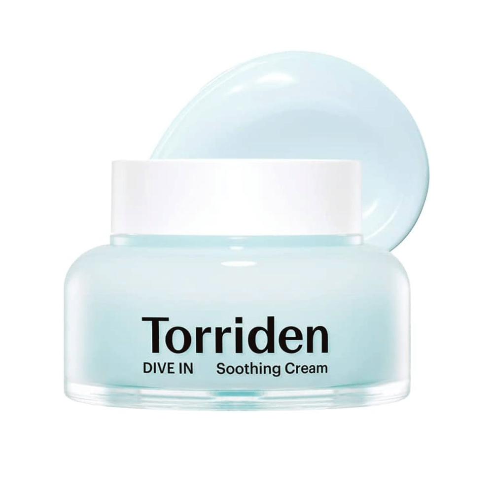 DIVE-IN Low Molecular Hyaluronic Acid Soothing Cream 100ml, von Torriden, bietet langanhaltende Feuchtigkeit für die Haut, verhindert Trockenheit und bewahrt das natürliche Feuchtigkeitsgleichgewicht.