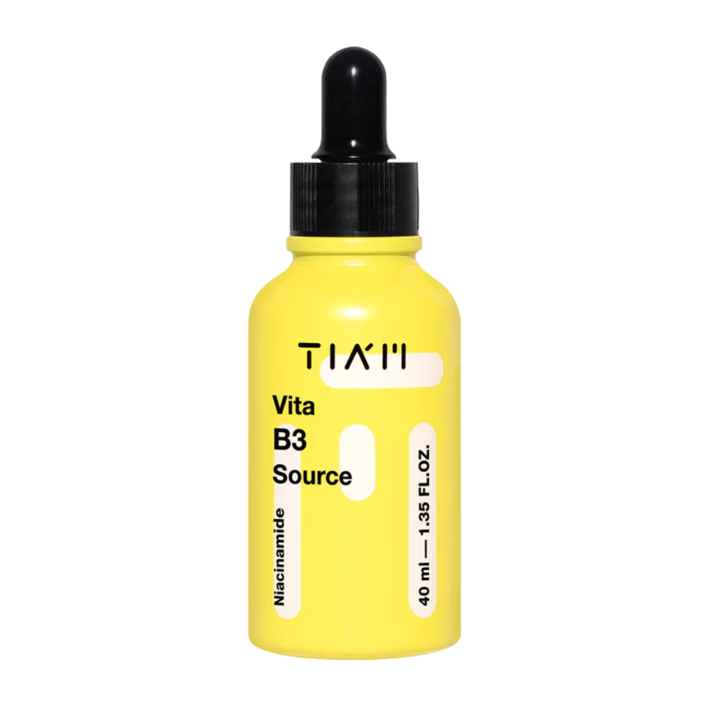 TIA'M Vita B3 Source – koreanisches Serum mit Niacinamid (Vitamin B3) für einen gleichmäßigeren Hautton und verbesserte Ausstrahlung.