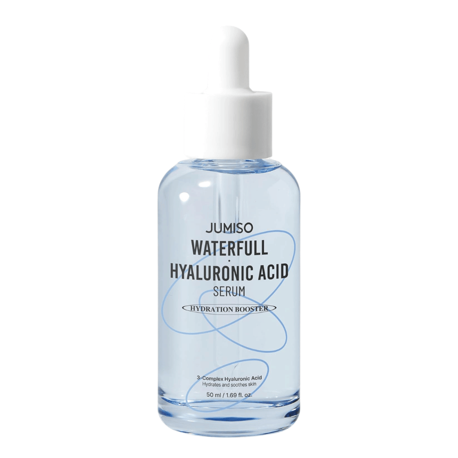 Jumiso Waterfull Hyaluronic Acid Serum 50 ml – 3-Komplex Hyaluronsäure-Serum für trockene, empfindliche und feuchtigkeitsarme Haut