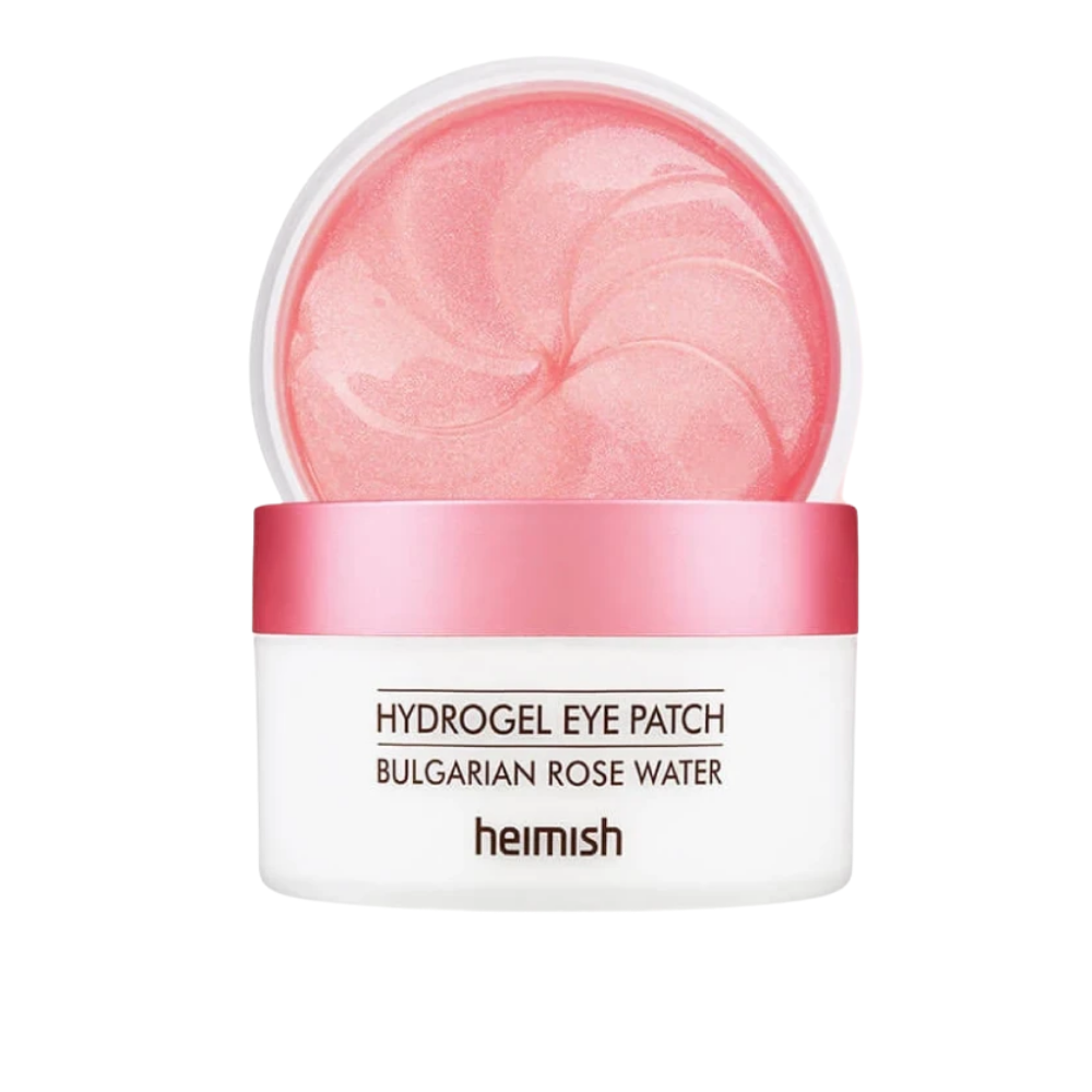 Heimish Bulgarian Rose Hydrogel Eye Patch 60st mit Falten Vorteile.