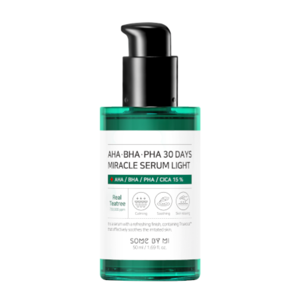 SOME BY MI AHA, BHA, PHA 30 Days Miracle Serum Light 50ml für Akne und Pigmentflecken.